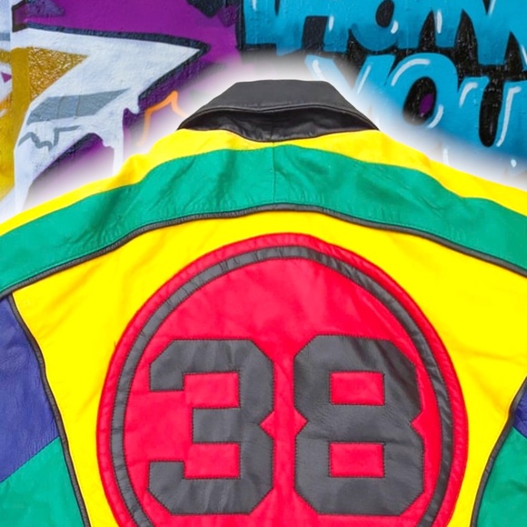 💎Vintage💎 Michael Hoban "38” HOBO Leather 🧥 - Picture 4 of 5